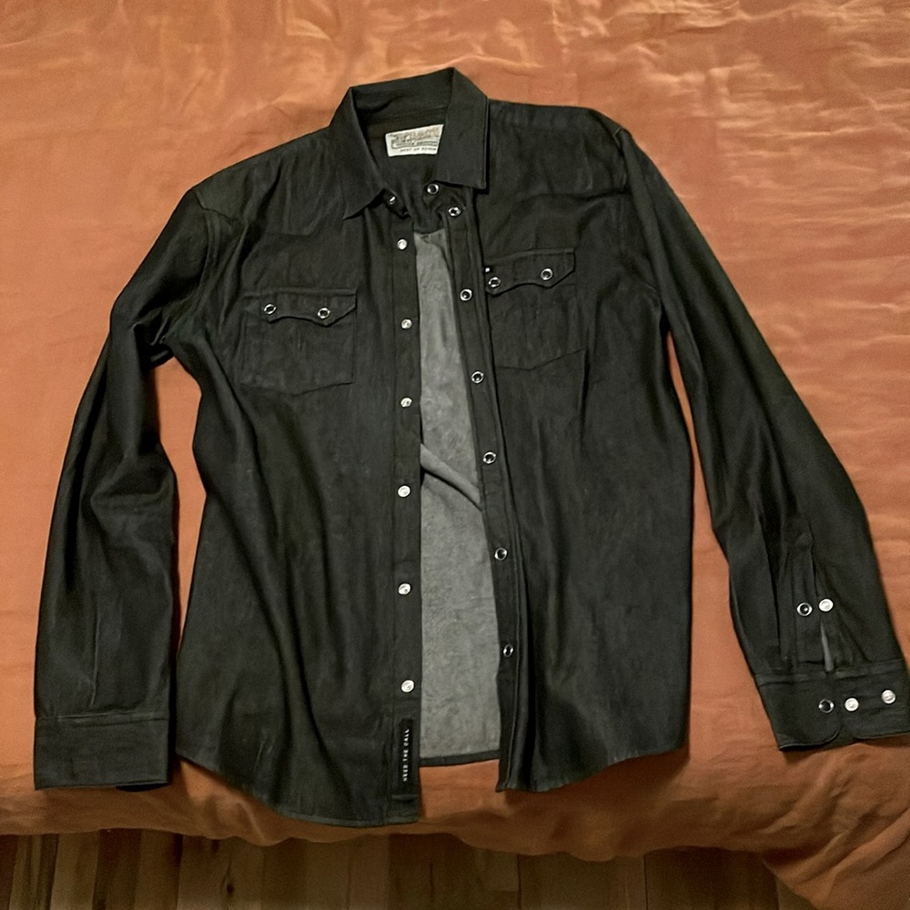 Howler Brothers Dust Up Denim Shirt - Large